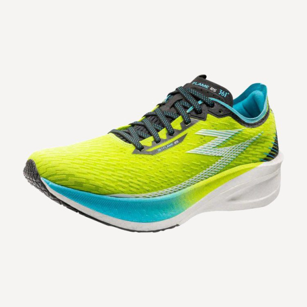 Кроссовки FLAME RS M (RU 45 EU 46 US 11.5 СМ 29; лайм/голубой/белый)